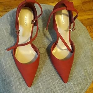 Aldo Shoes Women's Red Leroya👠